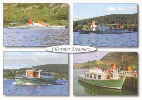 Ullswater Steamers postcards